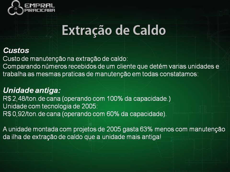 Seminário Brasileiro Agroindustrial - Slide 26