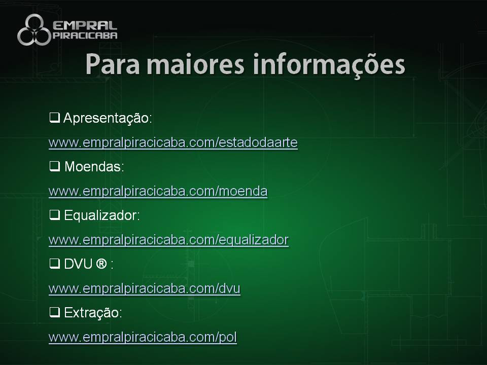 Seminário Brasileiro Agroindustrial - Slide 33