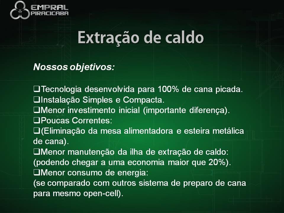 Seminário Brasileiro Agroindustrial - Slide 4